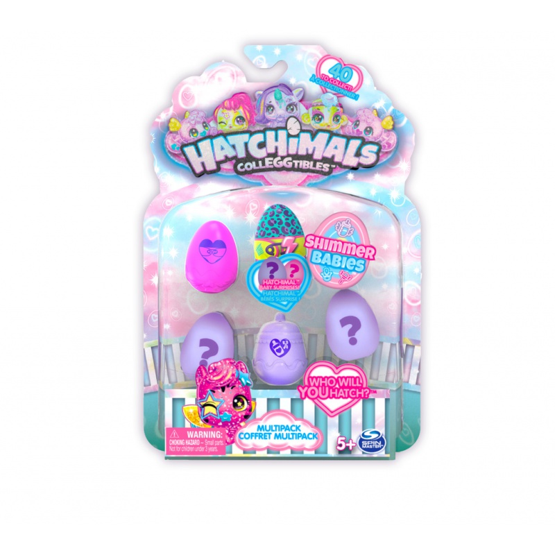 Hatchimals třpitivá miminka čtyřbalení