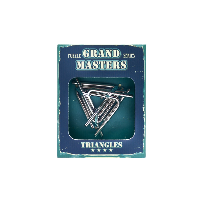 Kovový hlavolam Trojúhelníky - Grand Masters Triangles