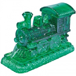 3D Crystal puzzle Vlak zelený