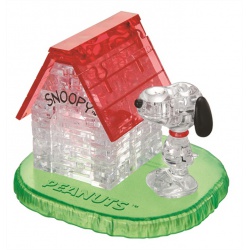 3D Crystal puzzle Snoopy House