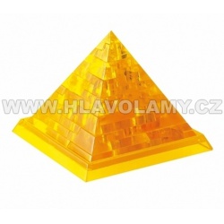 3D Crystal puzzle - Pyramida