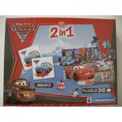 Cars 2 2v1,(pexeso,puzzle)
