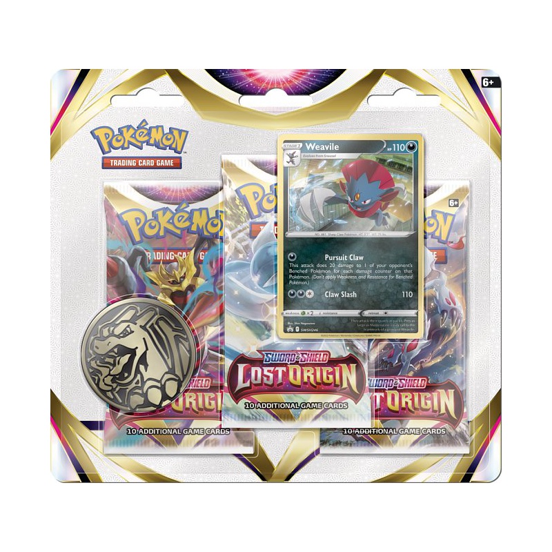 Pokémon TCG: SWSH11 Lost Origin - 3 Blister