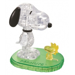 3D Crystal puzzle Snoopy Woodstock