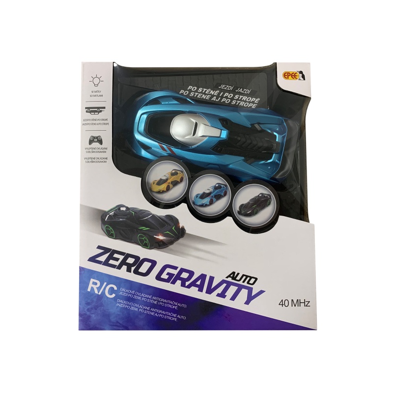 RC Zero Gravity auto - modré