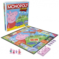 MONOPOLY JUNIOR PRASÁTKO PEPPA