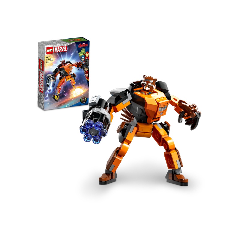 LEGO® Marvel 76243 Rocket v robotickém brnění