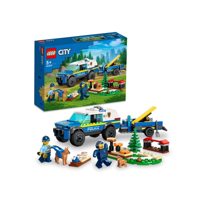 LEGO® City 60369 Mobilní cvičiště policejních psů