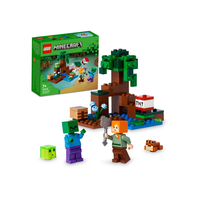 LEGO® Minecraft® 21240 Dobrodružství v bažině