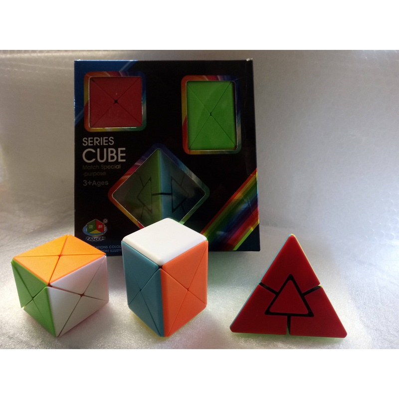 Rubikova kostka - Cube Special 3 kusy